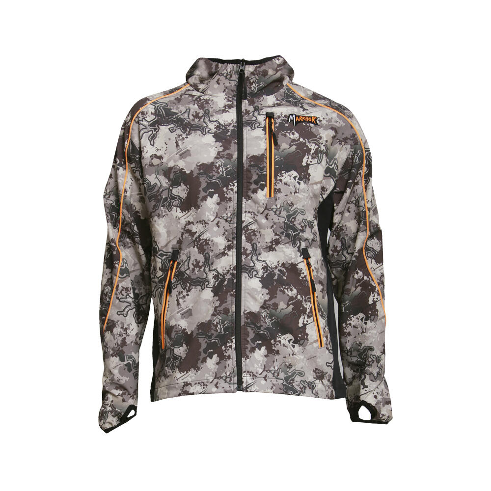 Chaqueta de caza camuflaje transpirable de hombre FOX Camo Veil Markhor Decathlon